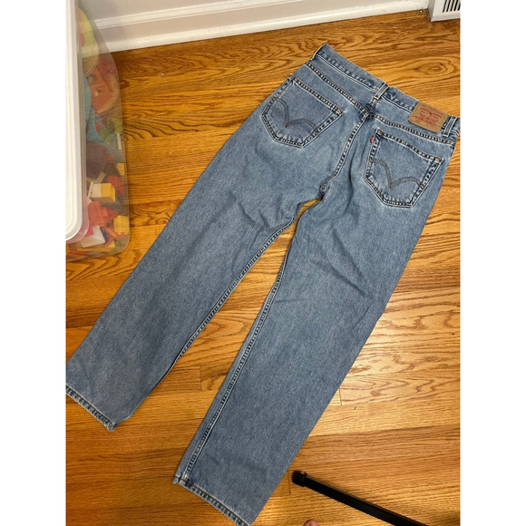 33 X 32 Levis 550 Relaxed Fit Light Stonewash Mens - Picture 9 of 9